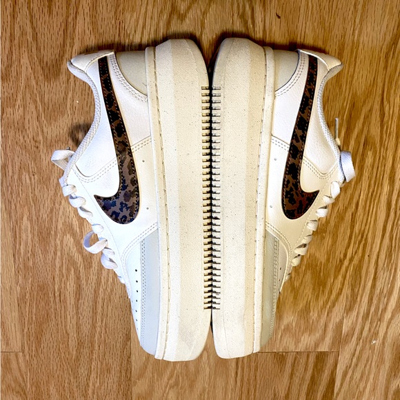 Nike Wmns Court Vision Alta 'Leopard' Leather size 10 - Picture 1 of 7